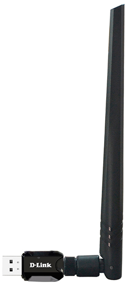 Сетевой адаптер Wi-Fi D-Link DWA-137/C1A N300 USB 2.0 (ант.внеш.съем) 1ант.