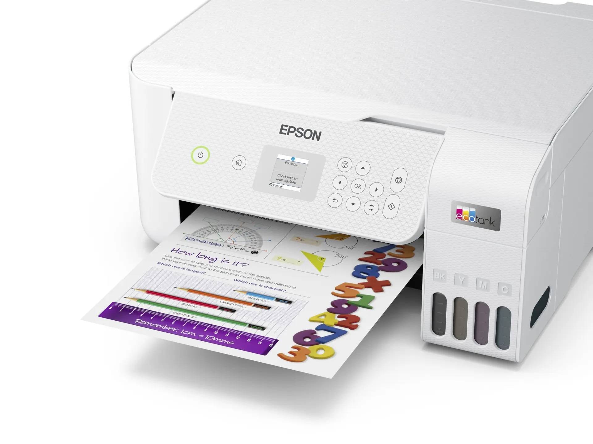 МФУ струйный Epson EcoTank L3266 (C11CJ66416) A4 WiFi белый