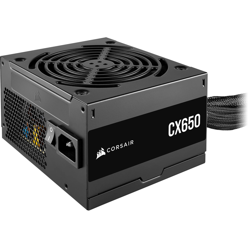 Блоки питания Corsair CX650, Model RPS0128, 650W 80+ Bronze (ATX, 2.31, Non-modular, 1x24(20+4)pin, 