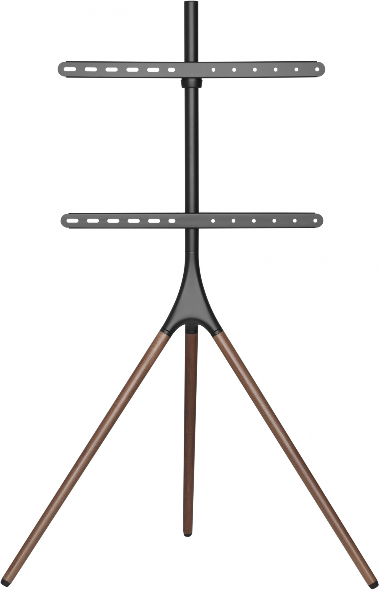 Подставка для телевизора Cactus CS-ST1246BKWN черный/орех 45"-65" макс.32кг напольный