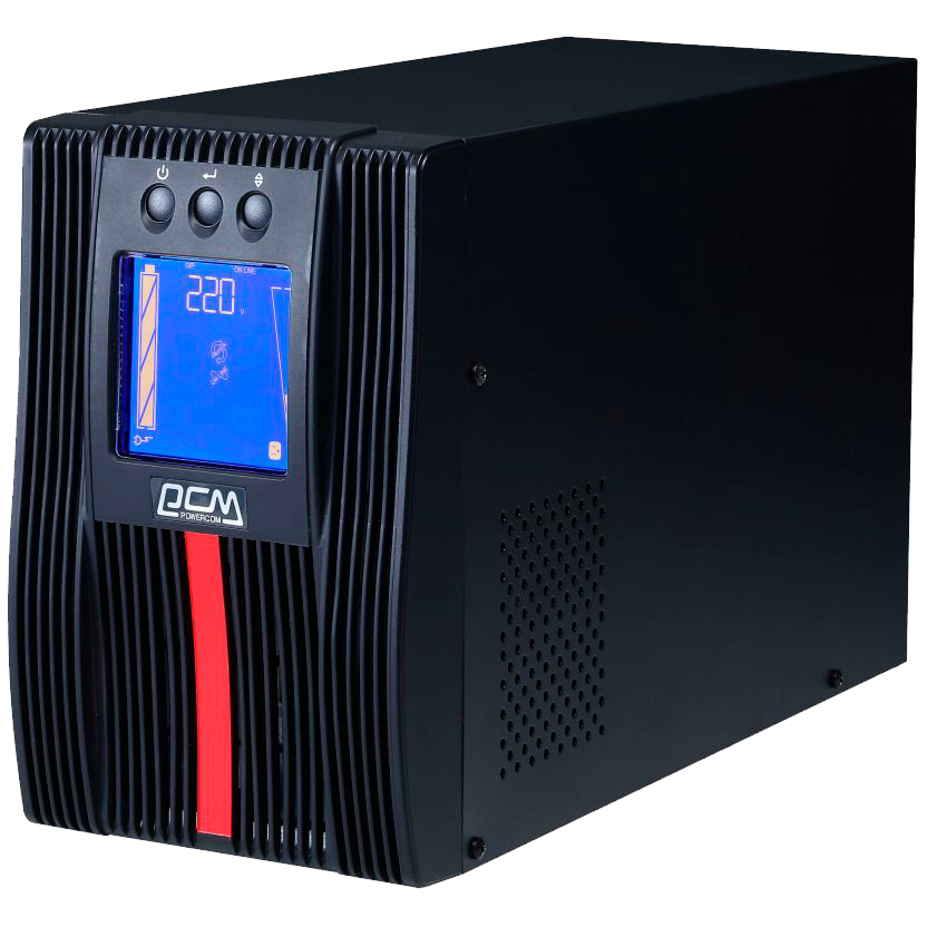 Источник бесперебойного питания Powercom Macan MAC-1000 1000Вт 1000ВА черный