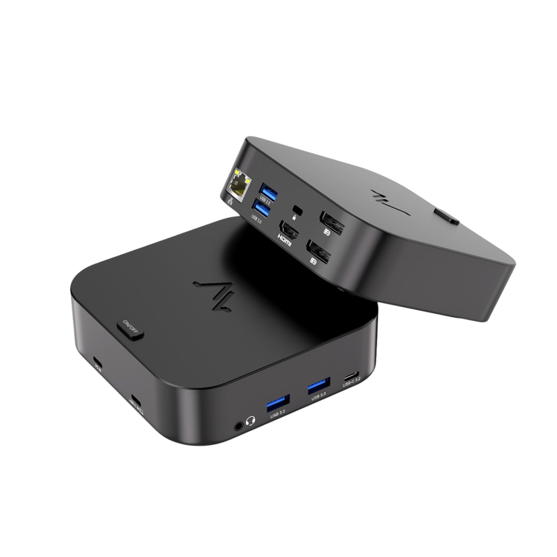 Док-станция Maibenben USB-C Dock DS13 100W (TYPE-C TO TYPE C PD + 4USB3.0 + 3.5 + RJ45 + HDMI + 2DP)