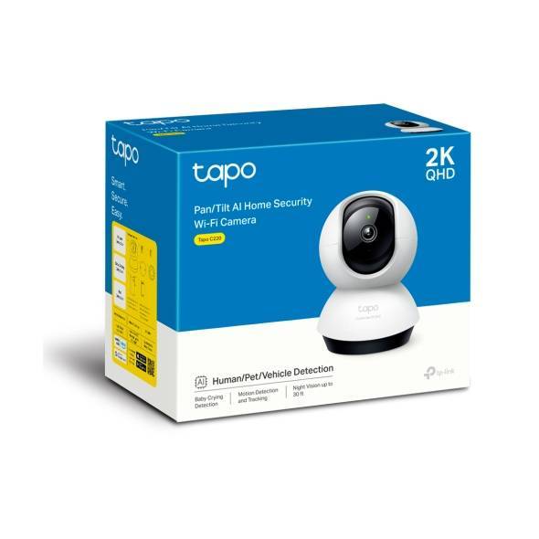 Камера видеонаблюдения IP TP-Link Tapo C220 Wi-Fi 4-4мм цв. корп.:белый