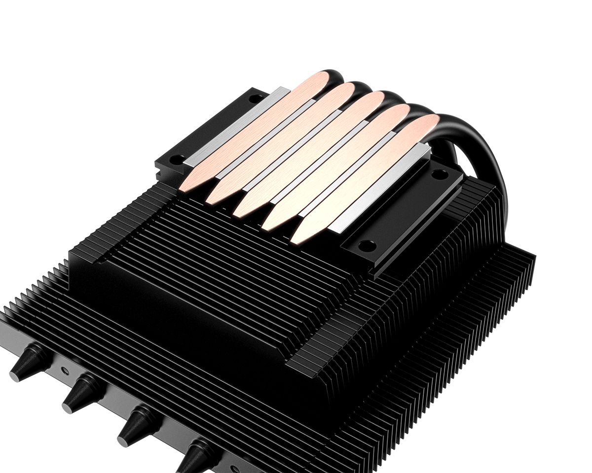 Устройство охлаждения(кулер) ID-Cooling IS-50X V3 Soc-AM5/AM4/1200/1700/1851 черный 4-pin 14-30dB Al