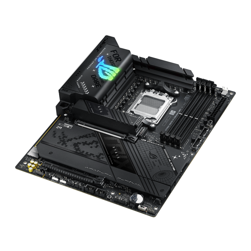 Материнская плата Asus ROG STRIX X870-F GAMING WIFI Socket AM5 AMD X870 4xDDR5 ATX AC`97 8ch(7.1) 2.