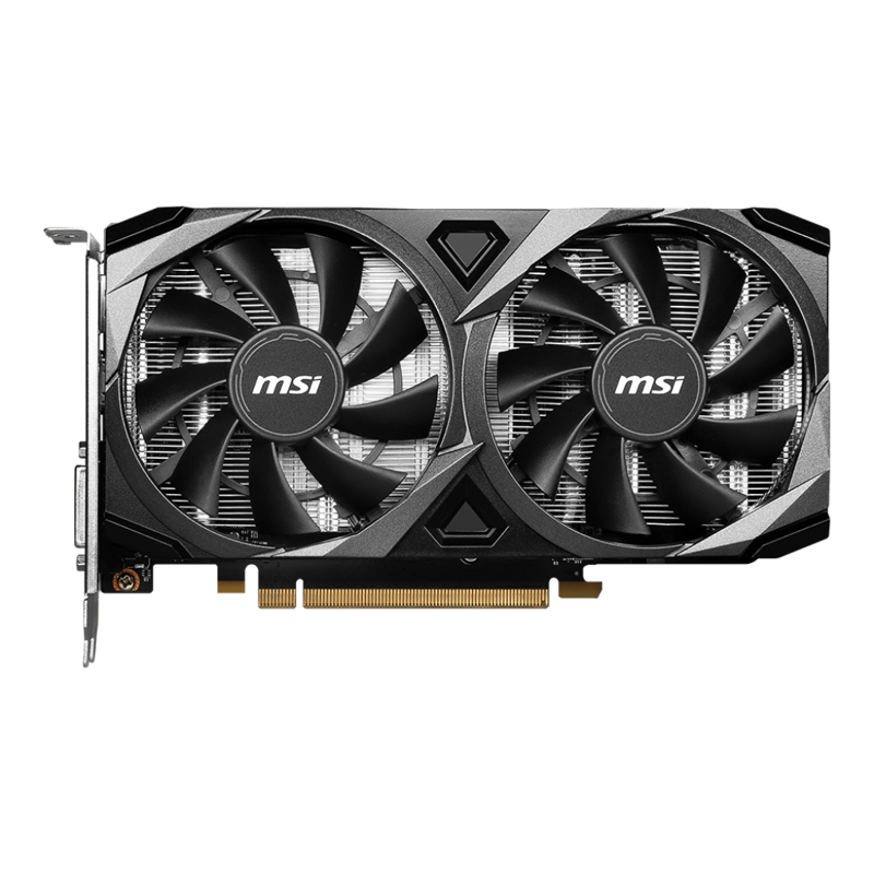 Видеокарта MSI PCI-E 4.0 RTX 3050 VENTUS 2X XS 8G OC NVIDIA GeForce RTX 3050 8Gb 128bit GDDR6 1807/1