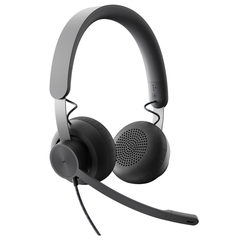 Гарнитура Logitech Headset Zone Wired  Teams Graphite