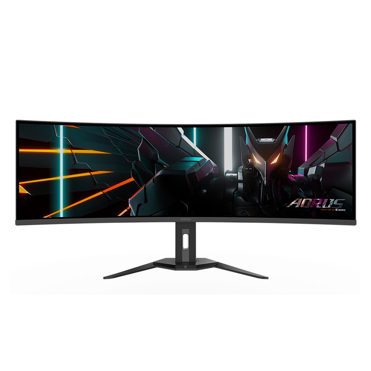 Монитор Gigabyte 49" Aorus CO49DQ черный OLED 32:9 HDMI M/M матовая HAS Piv 250cd 178гр/178гр 5120x1
