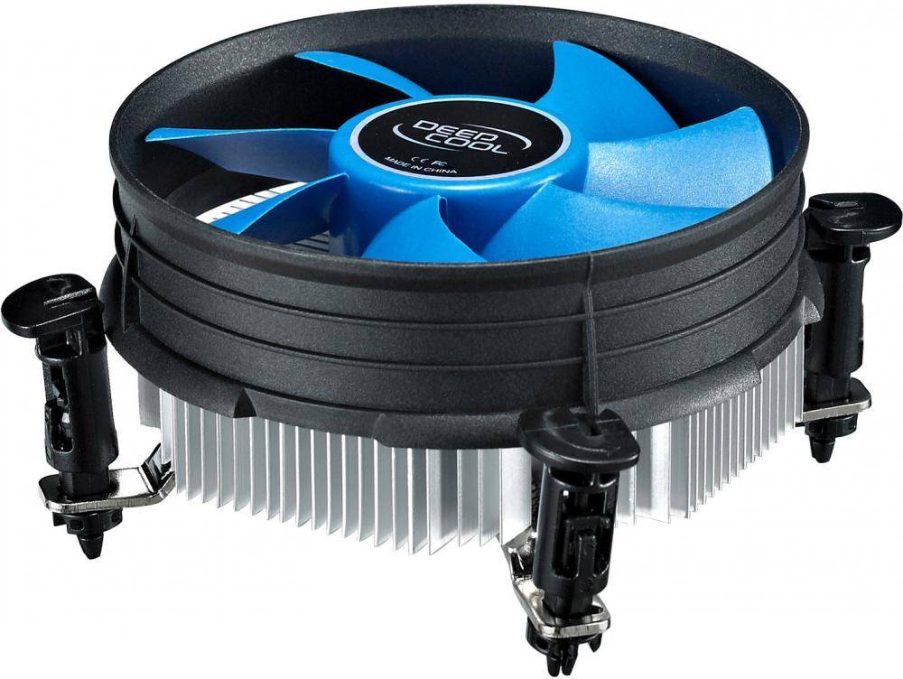 Кулер для процессора DEEPCOOL THETA 9 LGA1200/115X низкопрофильный 46.5mm (45шт/кор, TDP 65W, Fan 92