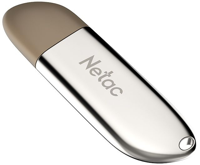 Флеш Диск Netac 32Gb U352 NT03U352N-032G-20PN USB2.0 серебристый