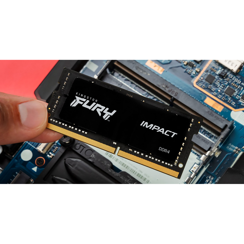 Память DDR5 8GB 4800MHz Kingston KF548S38IB-8 Fury Impact RTL PC5-38400 CL38 SO-DIMM 262-pin 1.1В si
