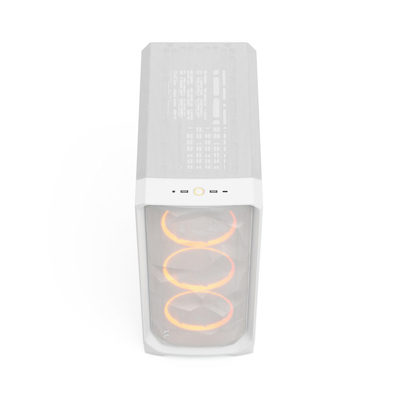 Корпус Fractal Design Meshify 3 RGB TG Clear Tint, Midi-Tower, 3x140mm ARGB, 2xUSB-A 3.2 + 1xUSB 3.2