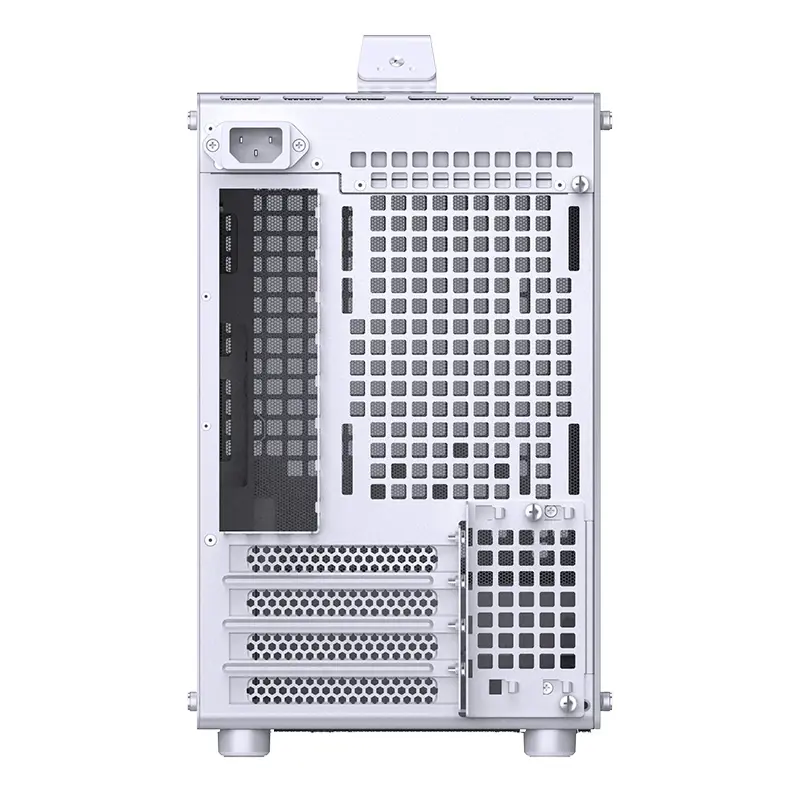 Корпус JONSBO Z20, Mini-Tower, TG, no fan, 1xUSB-A 3.2 + 1xUSB-C 3.2, mATX, mITX White