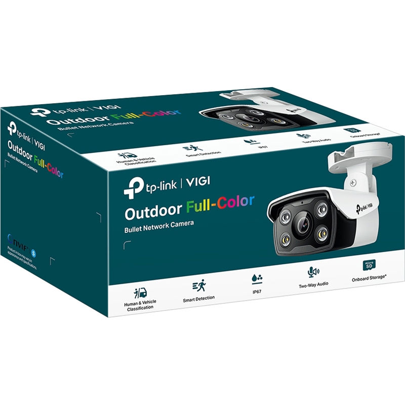 TP-Link VIGI C330(4mm) VIGI Цветная уличная цилиндрическая IP-камера 3 Мп