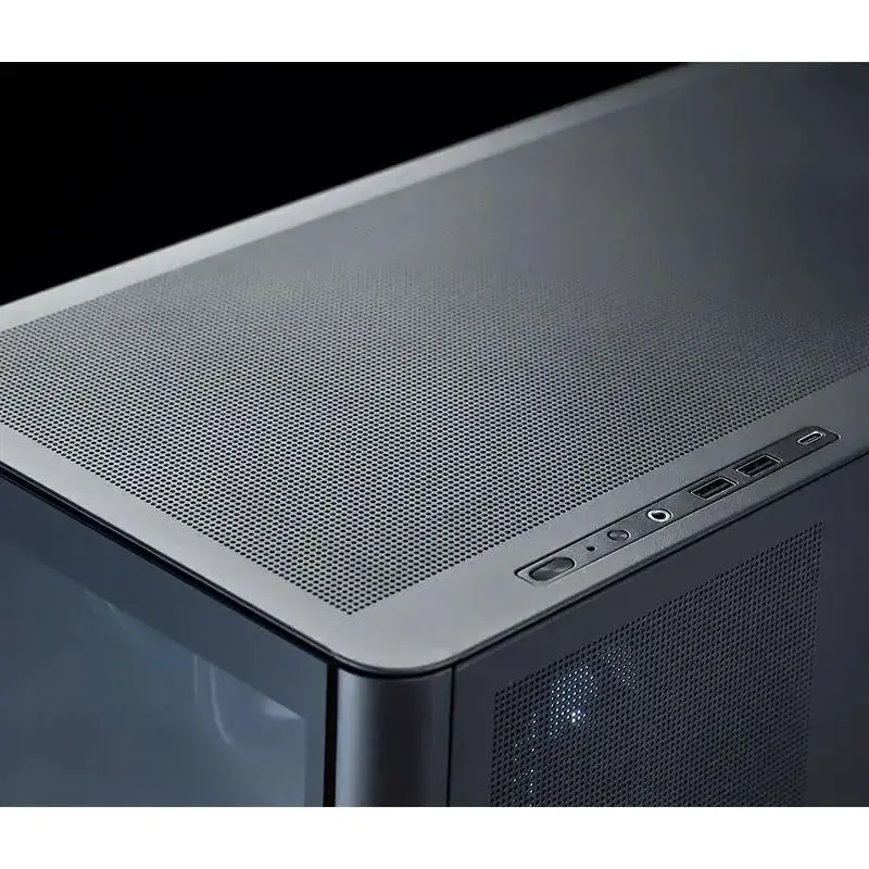 Корпус JONSBO D300, Mini-Tower, TG, no fan, 2xUSB-A 3.2 + 1xUSB-C 3.2, mATX, mITX Black