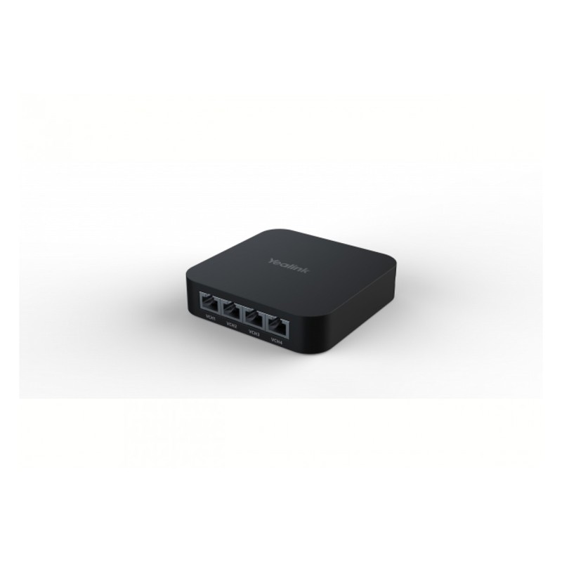 Коммутатор Yealink [RCH40 E2] PoE switch 4x 10/100/1000Mb 90Вт  / 2-year AMS [1303166]