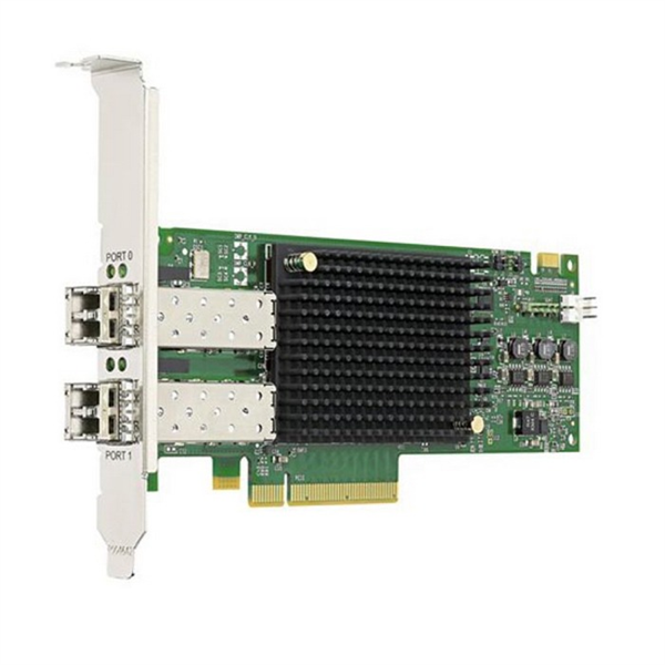 Контроллер Broadcom Emulex LPe31002-AP (LPe31002-M6) Gen 6 (16GFC), 2-port, 16Gb/s, PCIe Gen3 x8, LC