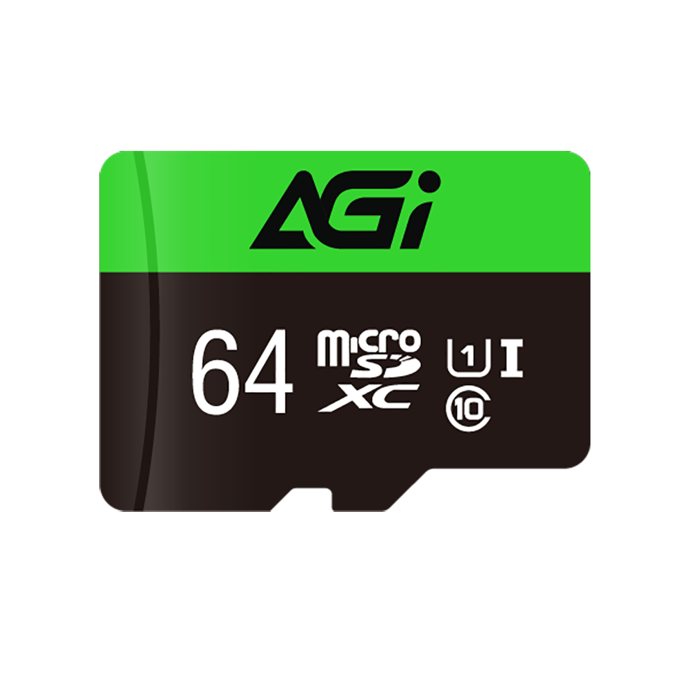 Карта памяти AGI microSDXC 64GB AGI Memory Card Choice TF138 AGI064GU1TF138-R2 UHS-I U1 Class 10, Ad
