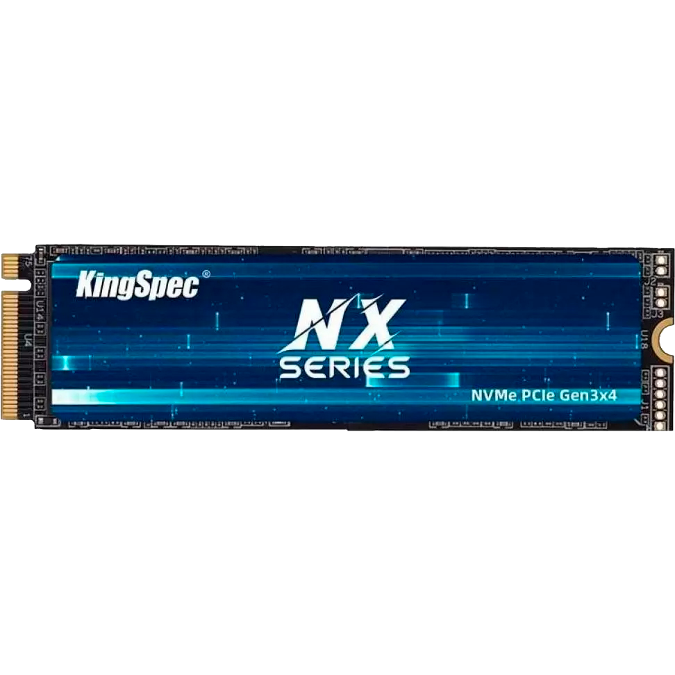 Твердотельный накопитель Kingspec SSD NX-256 2280, 256GB, M.2(22x80mm), NVMe, PCIe 3.0 x4, 3D TLC, R