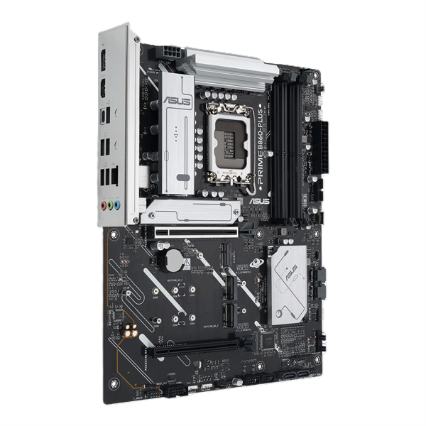 Материнская плата ASUS PRIME B860-PLUS-CSM, LGA1851, B860, 4*DDR5, 4*SATA, 2*M.2, 3*USB 3.2, 4*USB 2