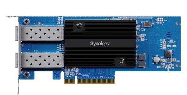 Сетевой адаптер SYNOLOGY E25G30-F2 PCIe 3.0 x8 25GbE SFP28 