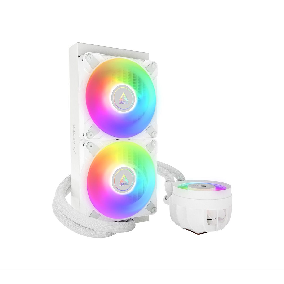 Жидкостная система охлаждения Arctic Cooling Arctic Liquid Freezer III-240 A-RGB White Multi Compati