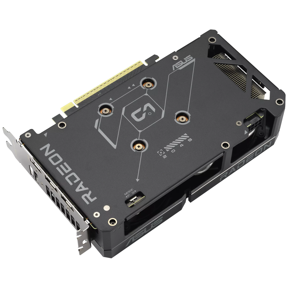 Видеокарта Asus PCI-E 5.0 DUAL-RX9060XT-16G AMD Radeon RX 9060XT 16Gb 128bit GDDR6 2620/20000 HDMIx1