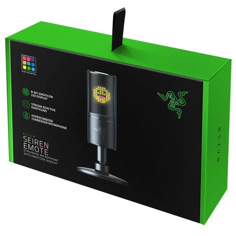 Микрофон Razer Seiren Emote – Microphone with Emoticons - FRML Packaging