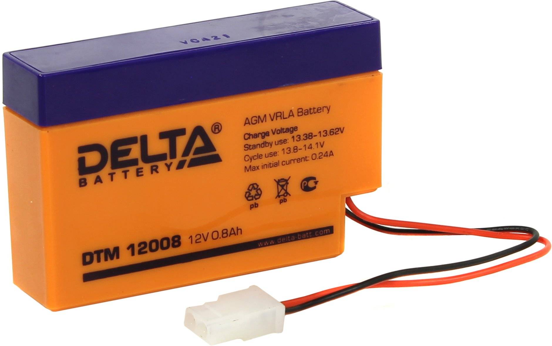 Аккумуляторная батарея DELTA BATTERY DTM 12008