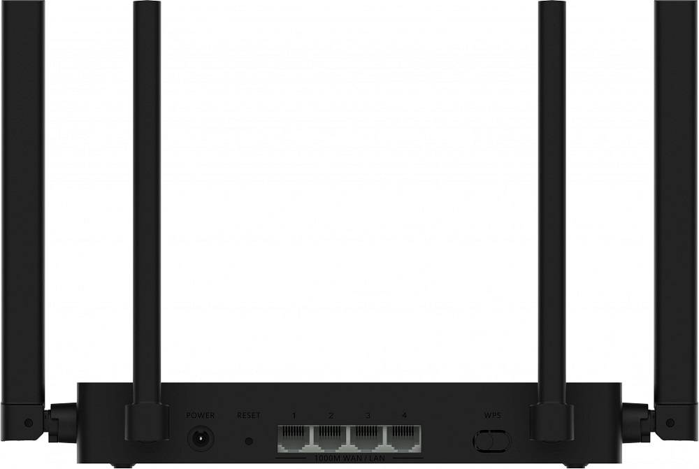 Роутер беспроводной Huawei WiFi AX3S PSDN-AX30 (53030CSU) AX3000 10/100/1000BASE-T черный