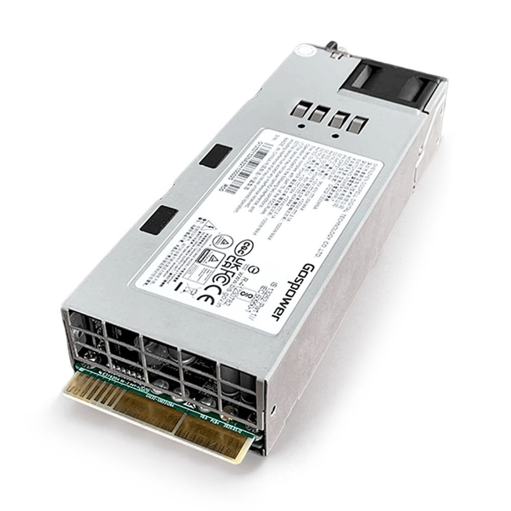 Блок питания серверный Gospower G1232-1300WNA   CRPS 1300W Redundant module (ШВГ=  73.5*40*185мм),  DC/DC,  80+ Golg, диапазон рабочих температур 0°C.. +50°C,  Vin = 48В, Vout:  +12V и +12Vsb. OEM