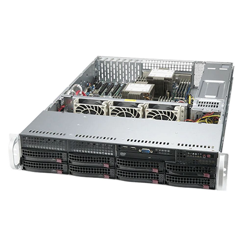 Supermicro SYS-620P-TR Платформа C621A 1G 2P 2x1200W