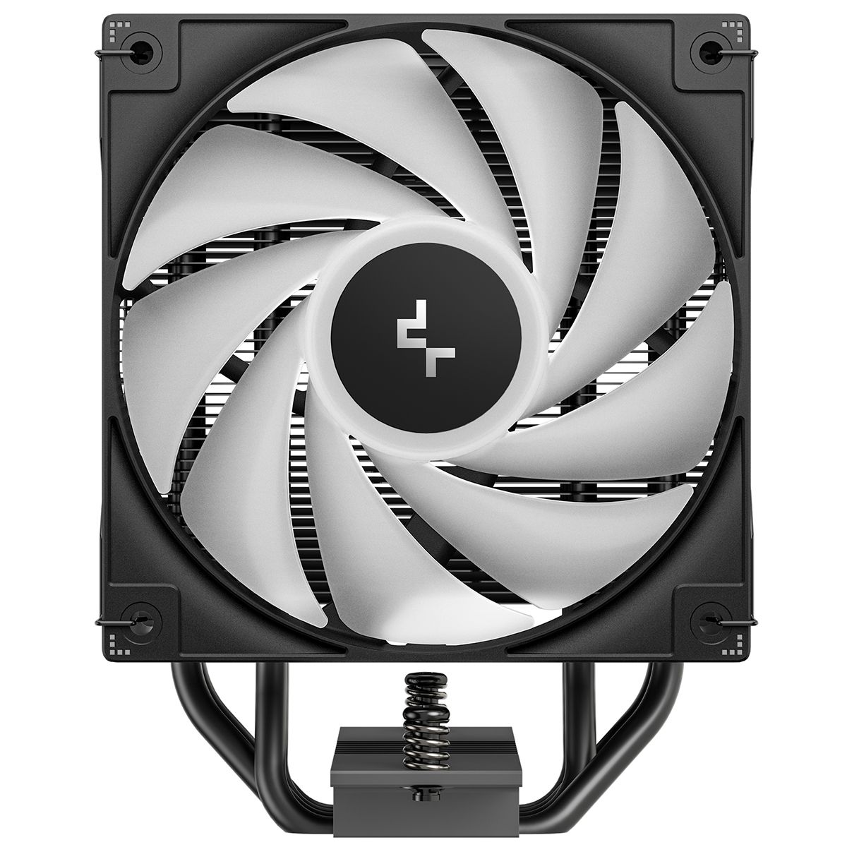 Устройство охлаждения(кулер) Deepcool AG400 Bk V2 ARGB Soc-AM5/AM4/1200/1700/1851 черный 4-pin 31.6d