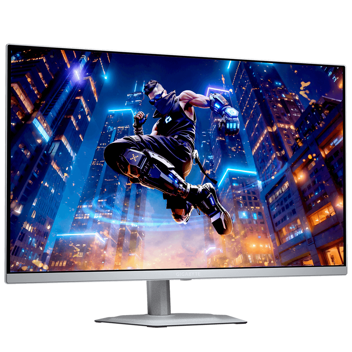 Монитор 26.5" Gigabyte MO27Q2A EK  ICE (QD-OLED, 2560x1440, , 0,03 ms, 178°/178°, 250 cd/m, 1,5