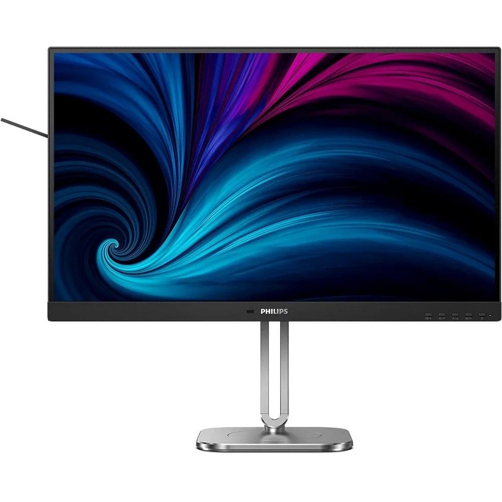 МОНИТОР 27" PHILIPS 27B2N4500/00 Silver-Black с поворотом экрана (IPS, 2560x1440, 120Hz, 4 ms, 178°/