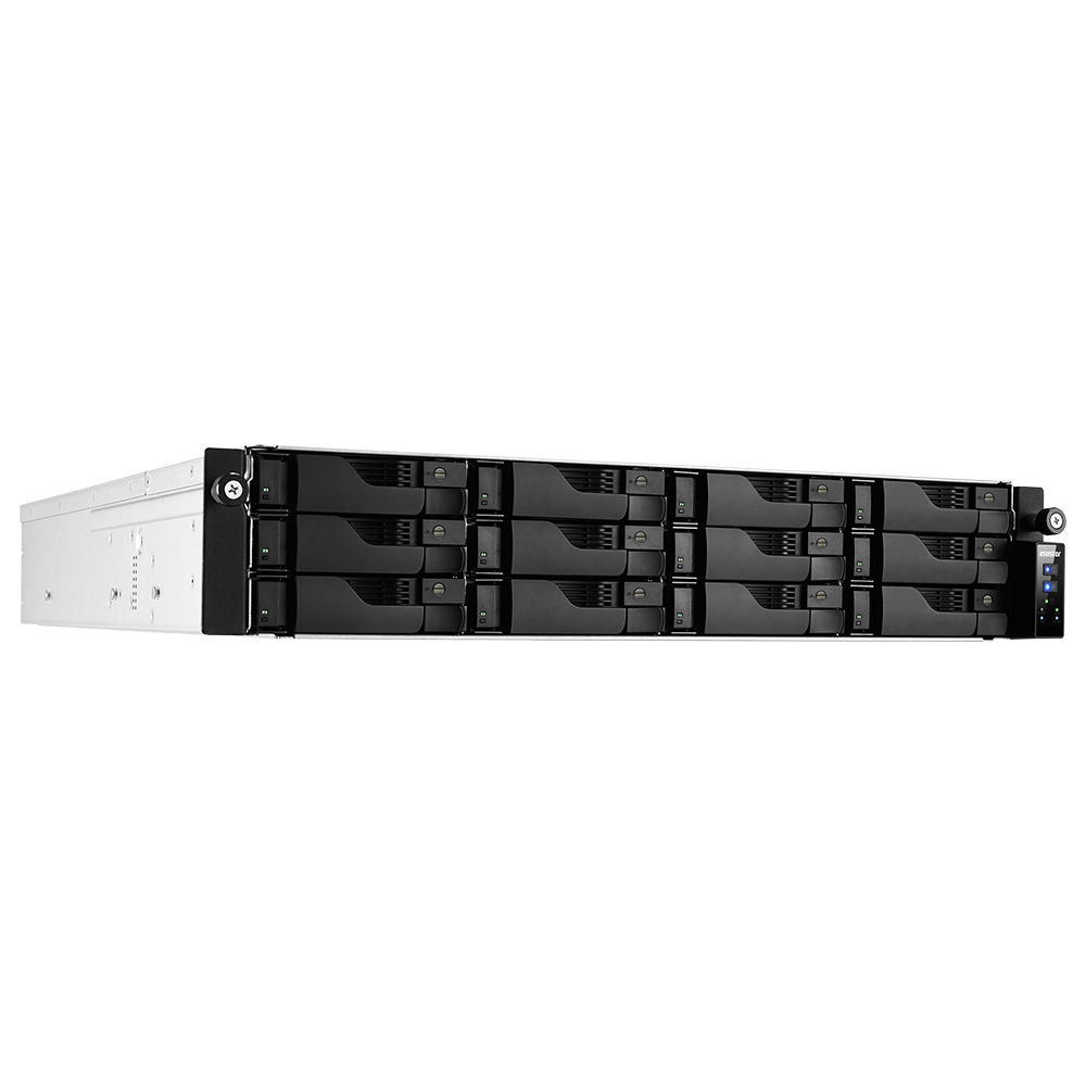 Платформа СХД ASUSTOR AS7112RDX 12 Bay (Max.24) 2xM.2 4xGLAN 8GB (Max.128 GB) DDR4 2xUSB-C 4xUSB