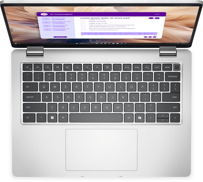 Ноутбук Dell Pro 14 Plus  Core Ultra 7 268V 14,0" QHD+ (2560 x 1600),300nit AG,300 nit,32 GB LPDDR5,