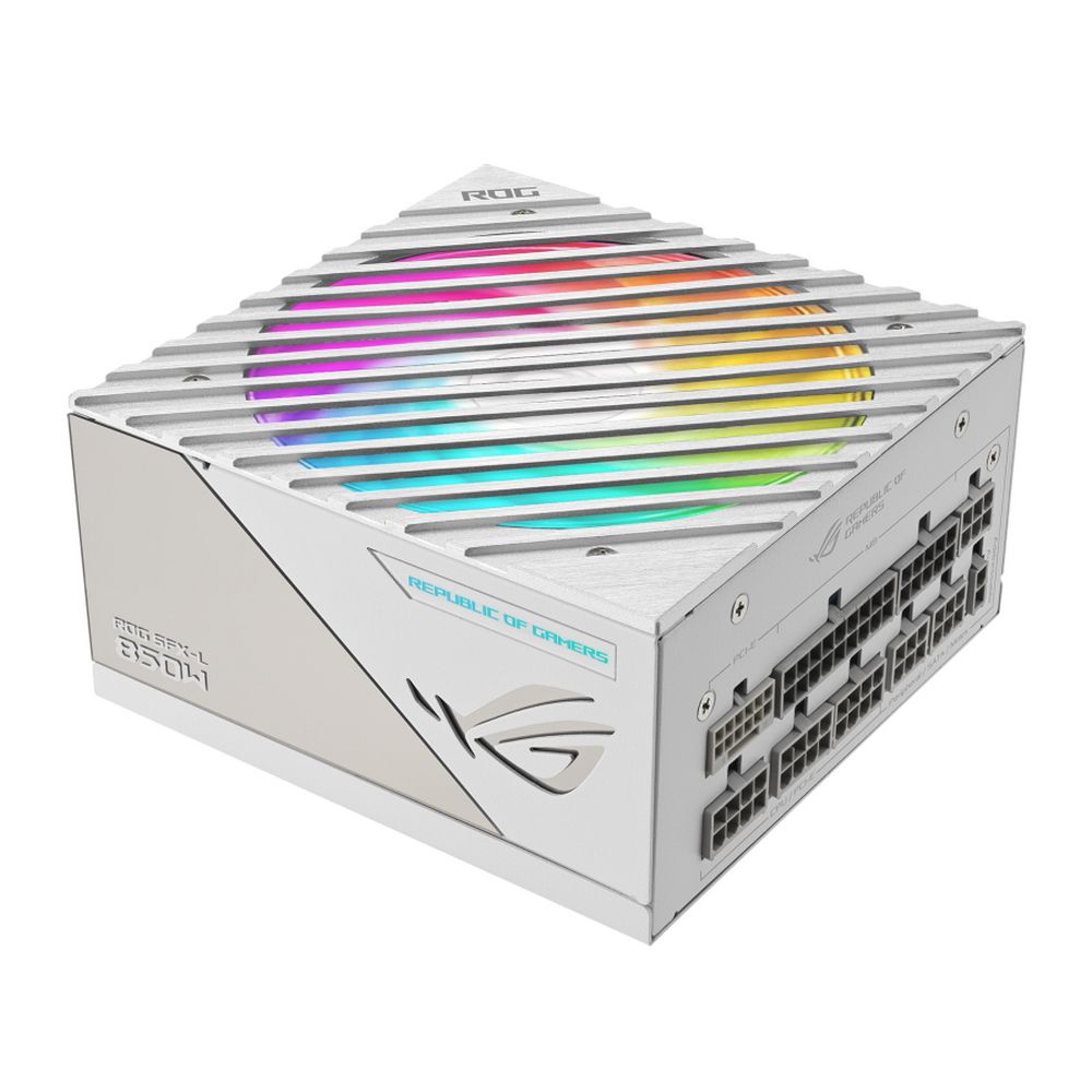 Блок питания SFX ASUS ROG-LOKI-850P-WHITE-SFXL-GAMING 90YE00N2-B0NA00 850W, 80Plus Platinum, 120mm f