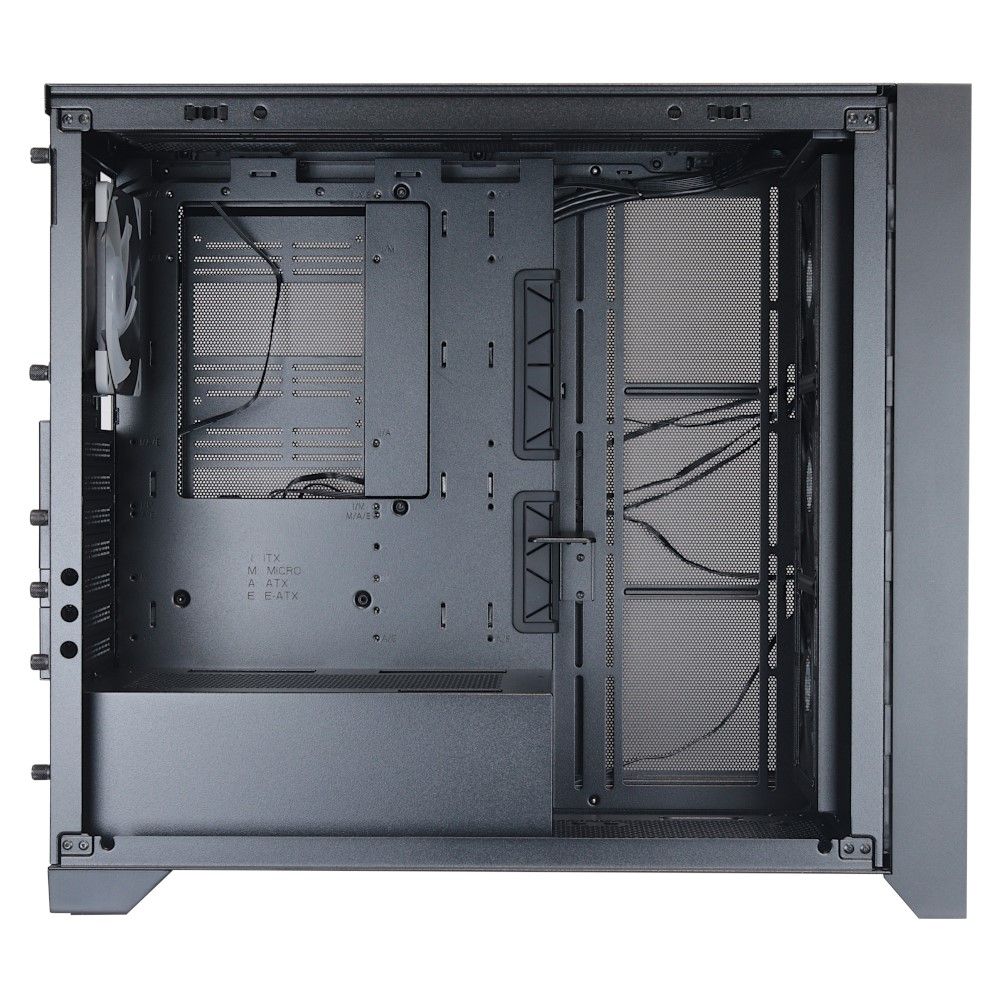 Корпус ACD Lagrange black with 4 pcs ARGB fan (PWM+5V 3PIN) +FAN HUB