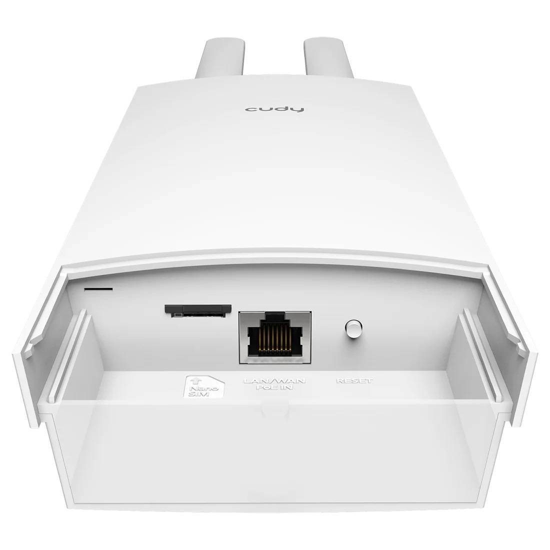 Роутер беспроводной Cudy LT700 OUTDOOR AC1200 10/100/1000BASE-TX/4G cat.6 белый