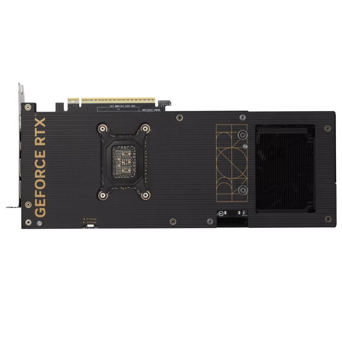 Видеокарта Asus PCI-E 5.0 PROART-RTX5070TI-O16G NVIDIA GeForce RTX 5070TI 16Gb 256bit GDDR7 2588/280