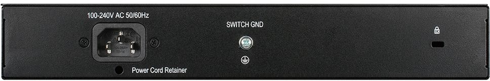 Коммутатор D-Link DGS-1008MP/B1A 8x1Гбит/с 8PoE+ 125W неуправляемый