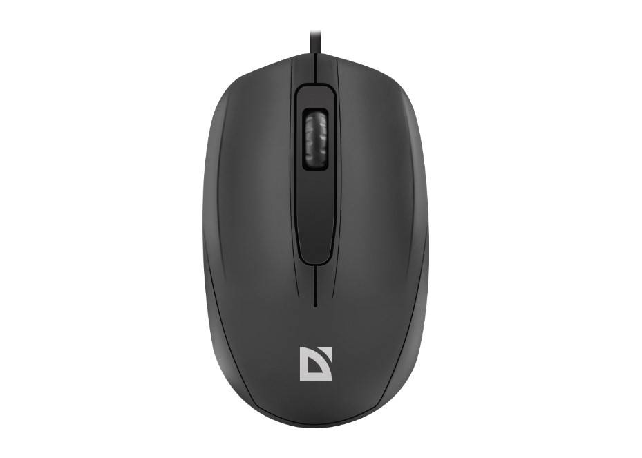 Defender Alpha MB-507 [52507] {проводная, тихая, черный, 1.8 м,1000 dpi}