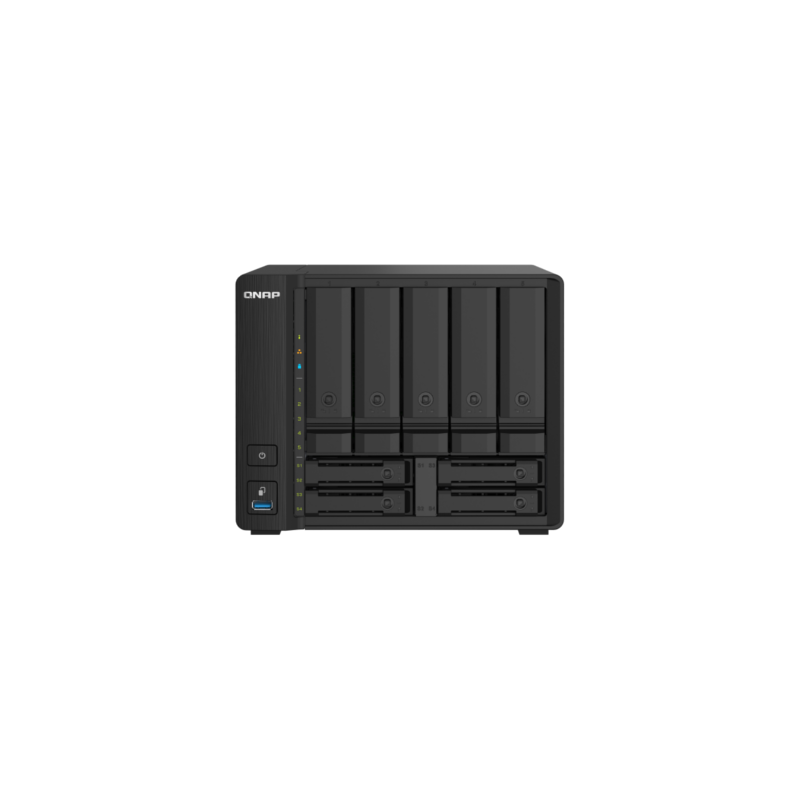Сетевое хранилище без дисков/ SMB QNAP TS-932PX-4G 9-Bay NAS, 5 x 3.5" and 4 x 2.5" drive slots, Alp
