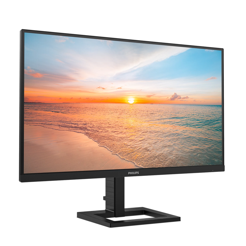 Монитор 27" PHILIPS 27E1N1800AE Black (3840x2160(UHD 4K) IPS, nonGLARE, 60 Hz, 350 cd/m2, H178°
