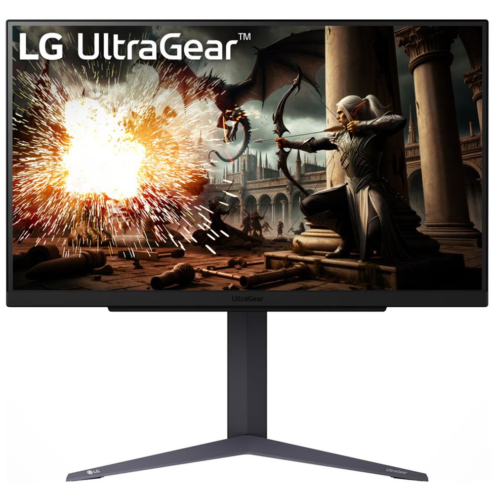 Монитор LG 27" UltraGear 27GS75Q-B черный IPS LED 16:9 HDMI матовая HAS Piv 1000:1 300cd 178гр/178гр 2560x1440 180Hz G-Sync FreeSync DP QHD 6кг