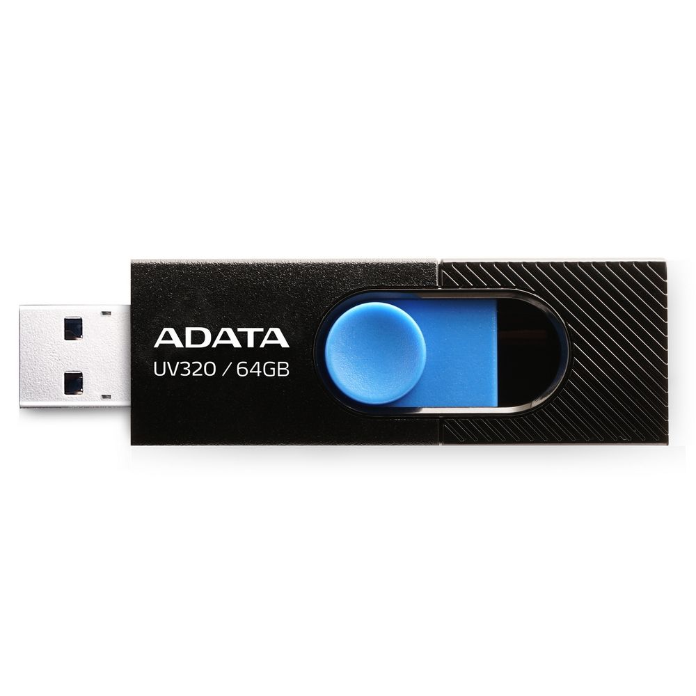 Флеш Диск A-Data 64Gb UV320 AUV320-64G-RBKBL USB3.2 черный