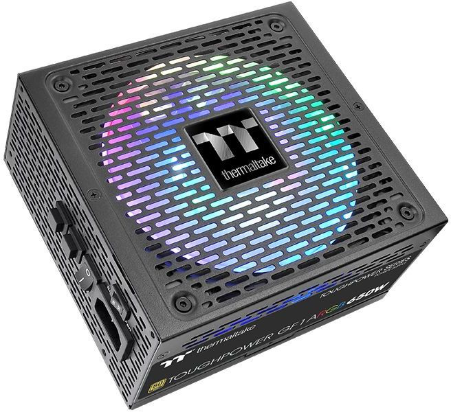 Блок питания Thermaltake ATX 650W Toughpower GF1 ARGB 80+ gold (20+4pin) APFC 140mm fan color LED 9x