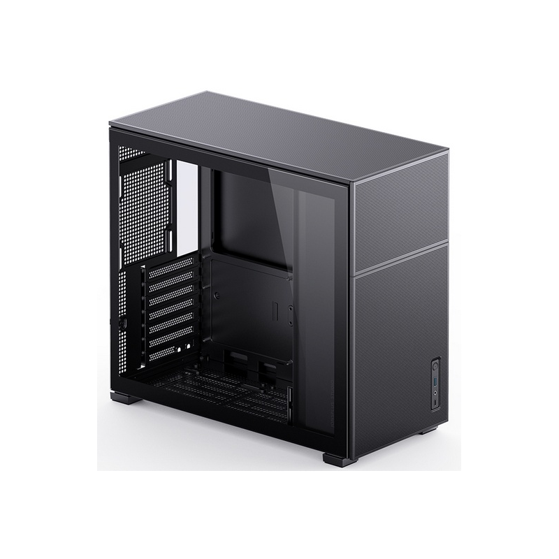 Корпус JONSBO D41 MESH, Midi-Tower, TG, no fan, 1xUSB-A 3.2 + 1xUSB-C 3.2, ATX, mATX Black