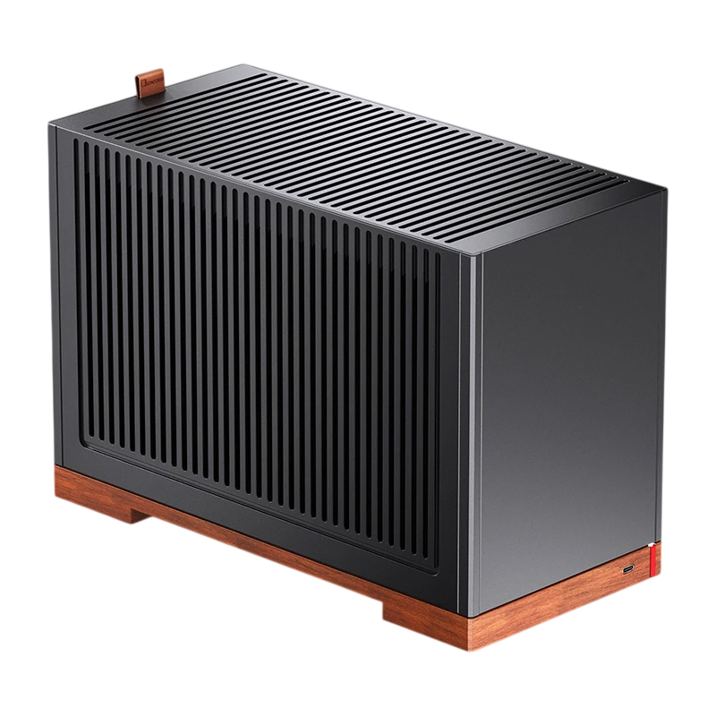 Корпус JONSBO T9, Micro-Tower, no fan, 1xUSB-C 3.2, SFX PSU Support, mITX Black